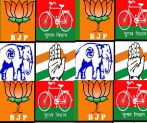 Main leaders filed nomination in delhi
