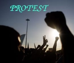 specail people protested in Yumunanagar