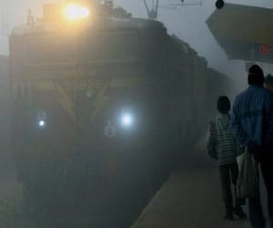 Fog put the brakes on speed
