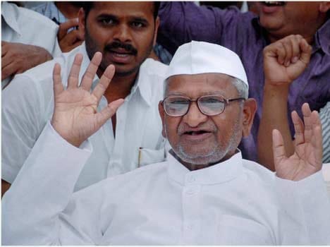 Anna put the blame on BJP