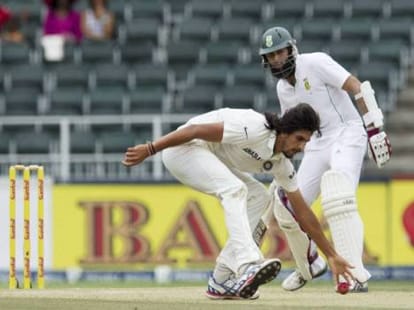 ishant shine in second day of first test