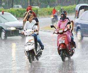 Rain might interruption on new year party