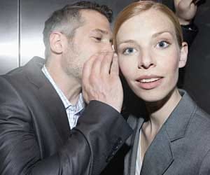5% of bosses say they are told of sexual fantasies or illnesses