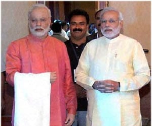 modi compare himself with obama, lincoln