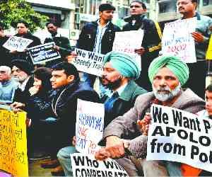 chandigarh rape_chandigarh police_political parties_protest