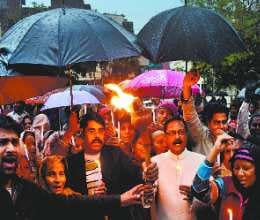 candle march