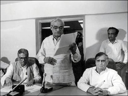 bjp leaders used atal merely for election victory