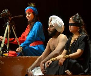 'Andha Yug' drama in tagore theater