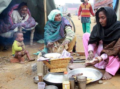 10 thousend are Homeless in mujaffarnaagar