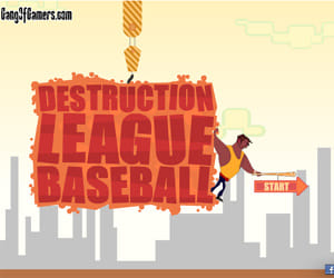 destruction baseball league games
