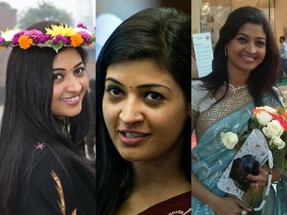 Binny attckes on alka lamba.