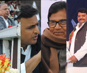 family drama of mulayam in saifai mahotsav