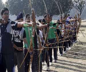 archery camp_punjab university_chandigarh