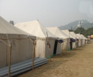 disaster victims spent 31 december night in tent