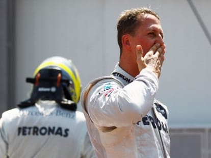 Schumacher out of coma
