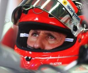 schumacher never regain consciousness!