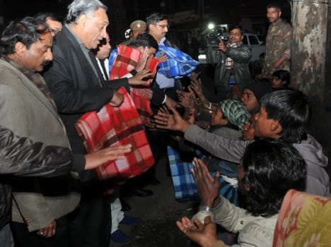 cm vijay bahuguna 15  minute visit
