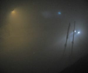 Once again fog attacks on delhi