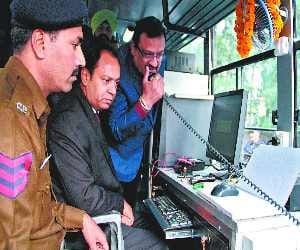 control room_chandigarh police_protesters