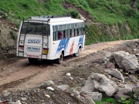 dangerous road of jaunsar bawar
