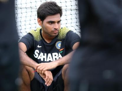 threatened to cricketer Bhubaneswar Kumar and his family  