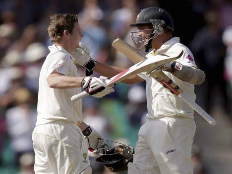ashes series: first day of sydney test