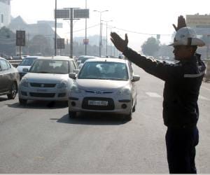 Police ready to handling new route diversion after making flyover on honda chauk