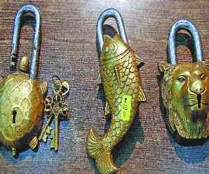 strange kind of locks