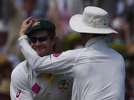ashes series: first day of sydney test