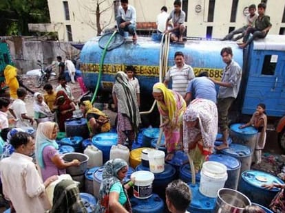 water crisis will be issue in election