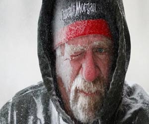 such was the cold that froze everything!