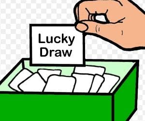 Lucky Drwa today at Strawberry Fields