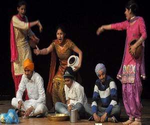 punjabi sabyacharak programme in tagore theatre