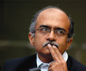 Prashant Bhushan land lease case.