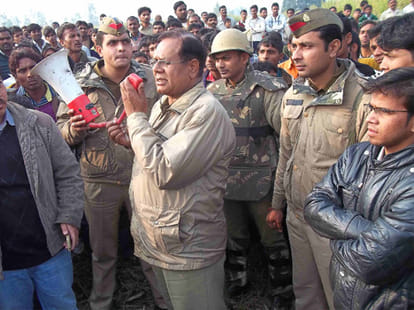 The fear of man-eating tiger in up
