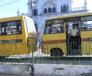 fast food centre will open lucknow darshan bus