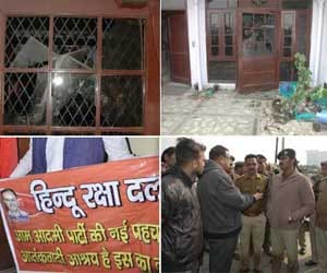 One arrested for attack on AAP office; Arvind Kejriwal refuses security
