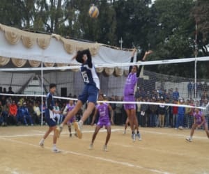 Department of Evening Studies, PU Volleyball champion 