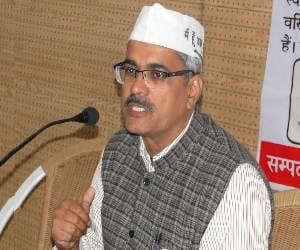 press confrence of 'AAP' in chandigarh