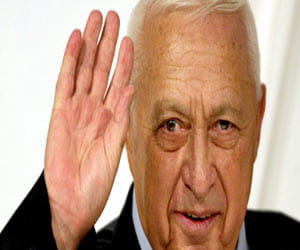 ariel sharon passes away