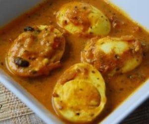 Egg Curry With Pudina