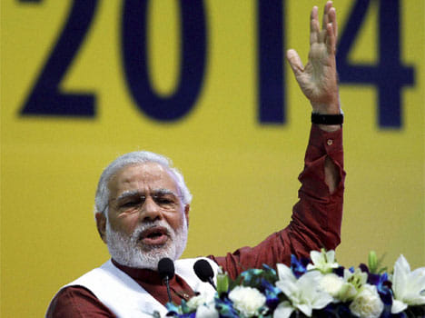 narendra modi attack on congress and upa govt