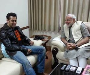 salman khan have connection with narendra modi
