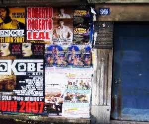 Legal Action Will Take on Pasting Poster on Wall