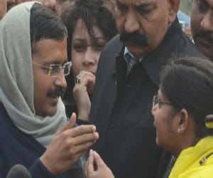 where is arvind kejriwal said aam aadmi