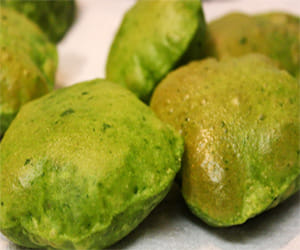 Spices Spinach Puri