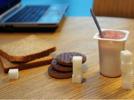 excess sugar cause obesity