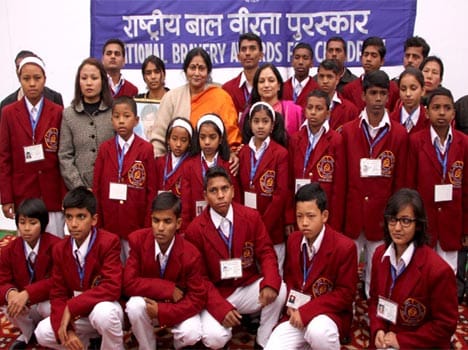 Children bravery award 2013