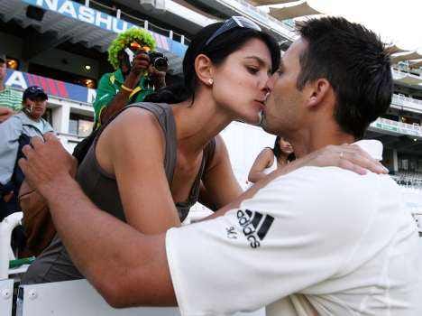 Mitchell Johnson is clean again by wife