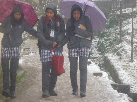 weather will be so cold after snowfall